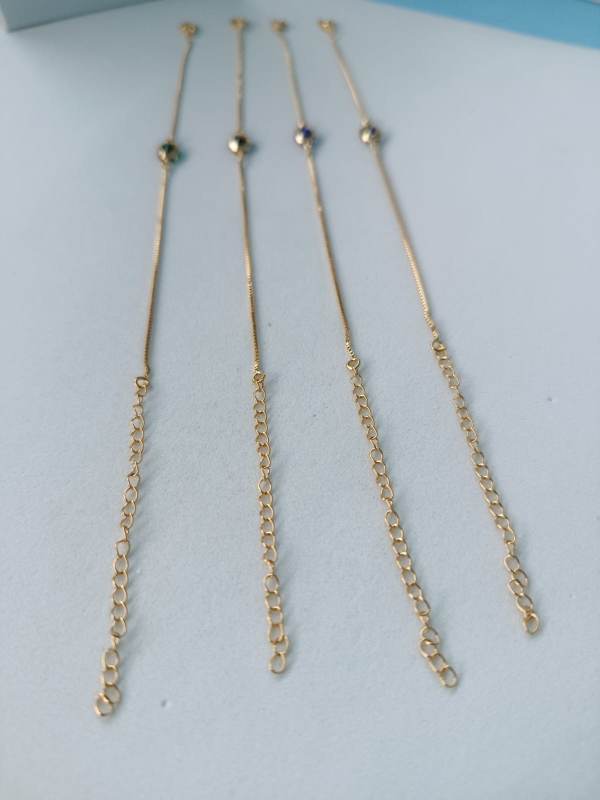 pulseira com pedra ziconia - Imagem 5