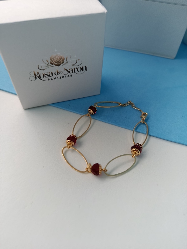 Pulseira com Pedras Zircônias - Imagem 2