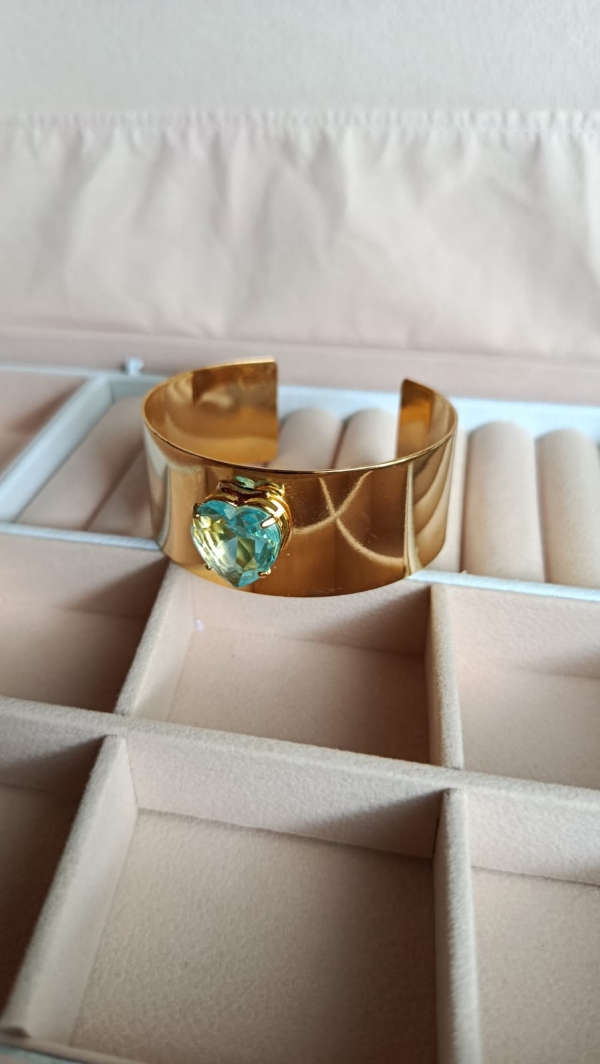 BRACELETE COM PEDRA ZIRCONIA - Imagem 2
