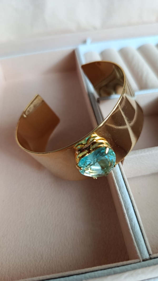 BRACELETE COM PEDRA ZIRCONIA