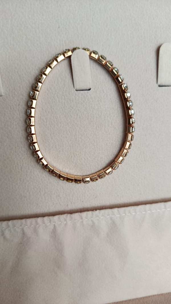PULSEIRA CRAVEJADA COM MICRO ZIRCONIAS - Imagem 2